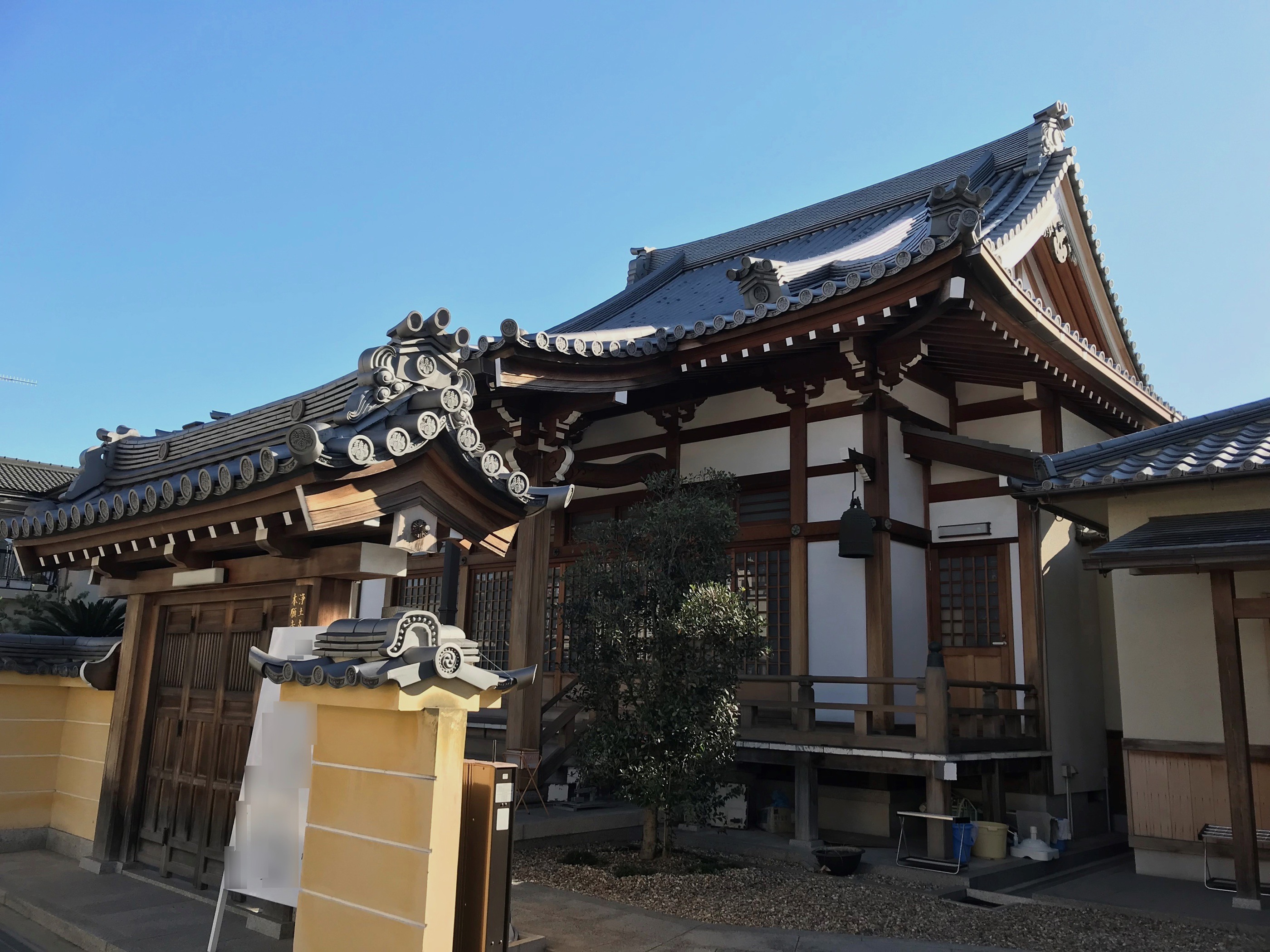 諸佛山西蓮坊分院の外観